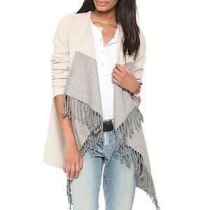 BB DAKOTA TAN FRINGE JACKET